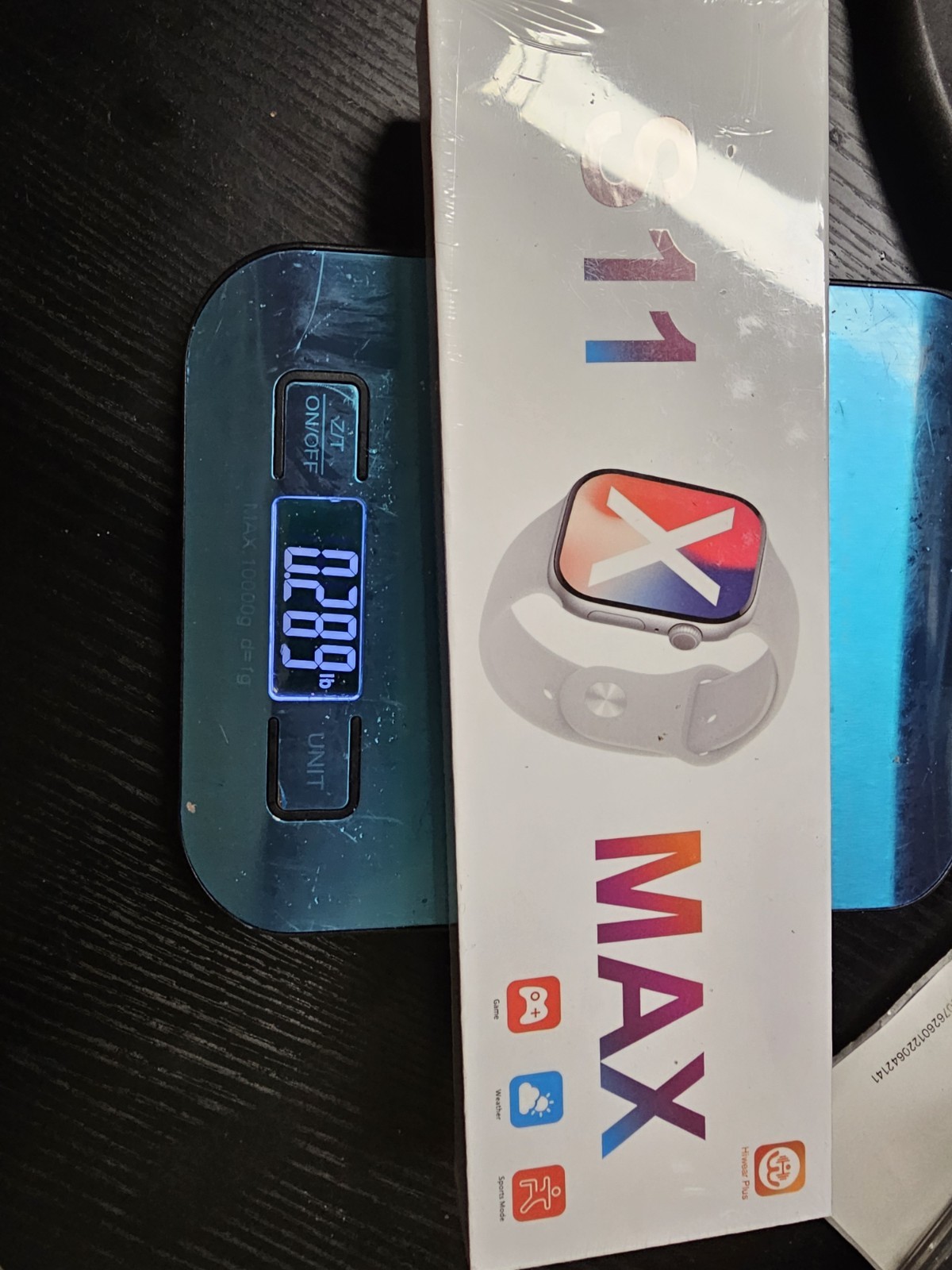NIB S11 MAX Smartwatch 1.9″ Super AMOLED Display,Bluetooth Fitness Watch. sealed