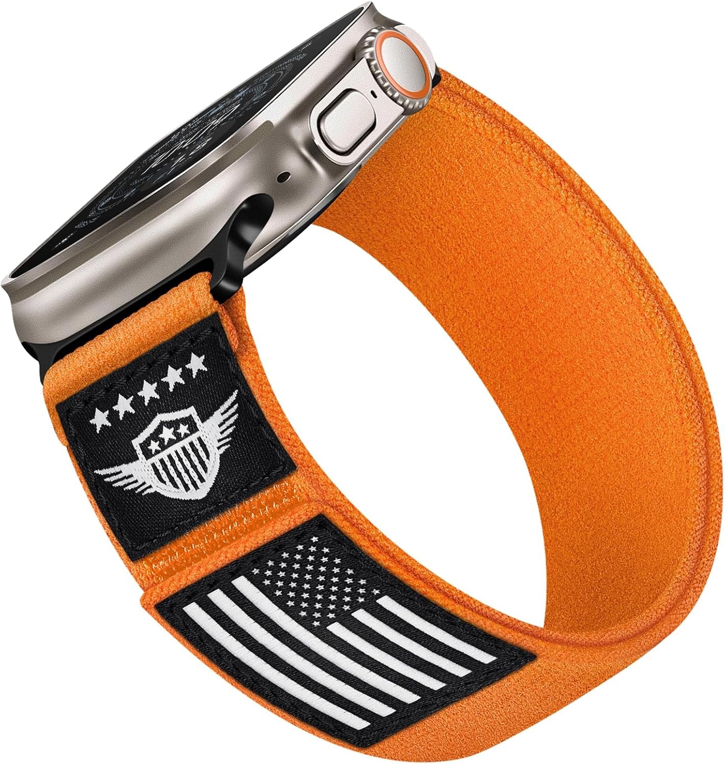 Nylon Strap Compatible with Apple Watch Ultra 49mm Soft Rugged Sport