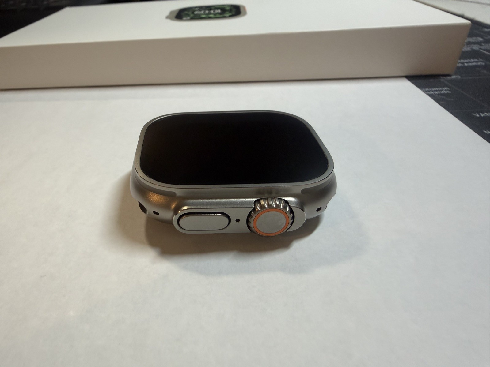 Unlocked Apple Watch Ultra 3 49MM Natural Titanium MEWH4LW/A Excellent Condition