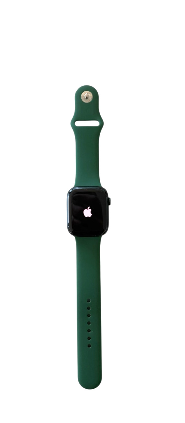 Apple Watch Series 7 GPS 45MM Forest Green Band Aluminum & Ceramic NO CELLULAR