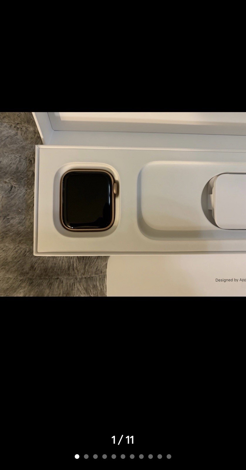 Apple Watch SE 40mm In Gold Plus 4 Designer Watch Bands