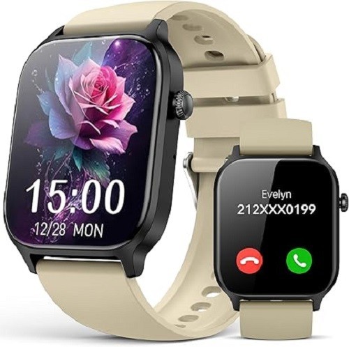Smart Watch For Women/Men Waterproof Smartwatch Bluetooth iPhone Samsung Android