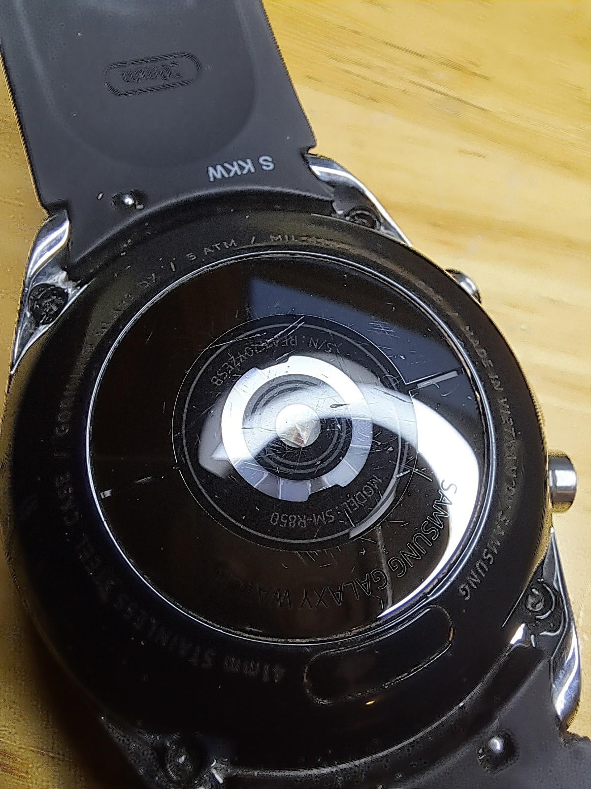 Samsung Galaxy Watch3 41mm SM-R850 Black Smartwatch, Working AS-IS