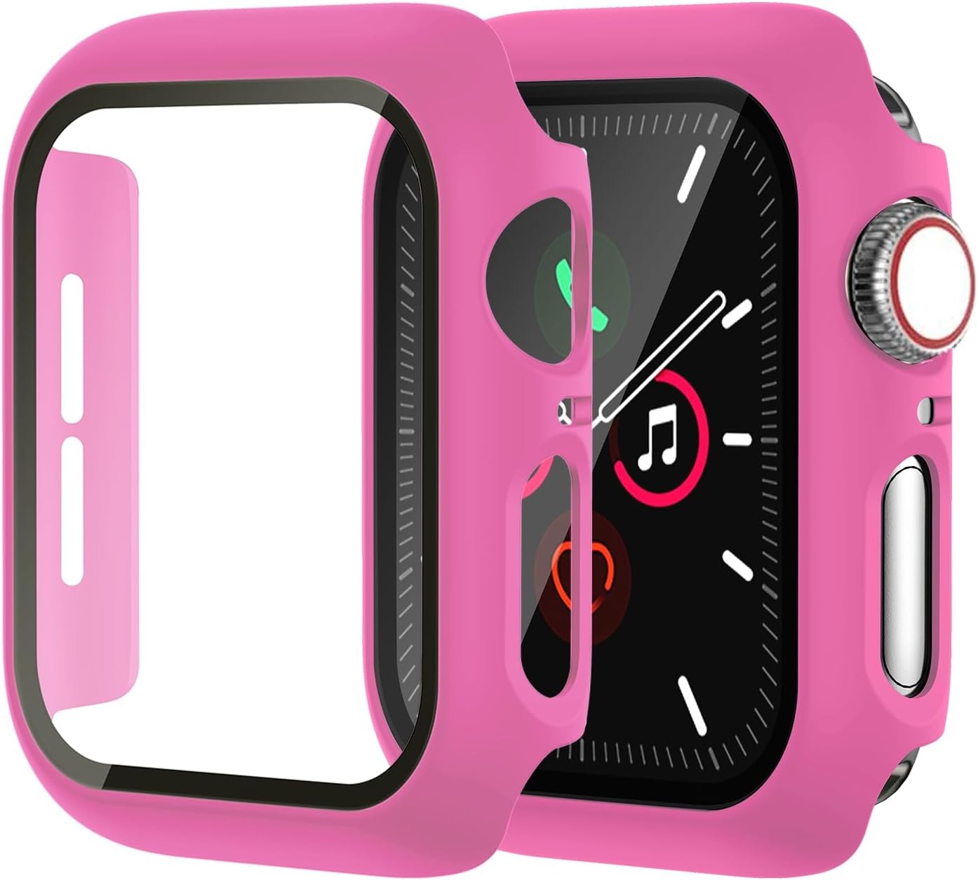 Slim Guard Bumper Case with Tempered Glass for Apple Watch SE 3(2025) 40mm
