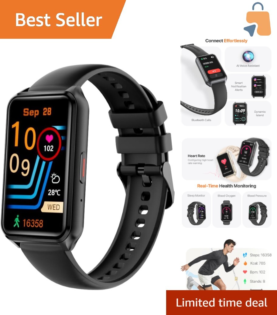 24/7 Health Monitoring Smart Watch with 100+ Sports Modes and Bluetooth Calling