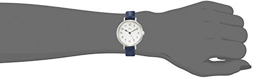SEIKO AKQK445 Women’s Riki Watch Blue Marine Clock Arabic Dial Curved Hardlex