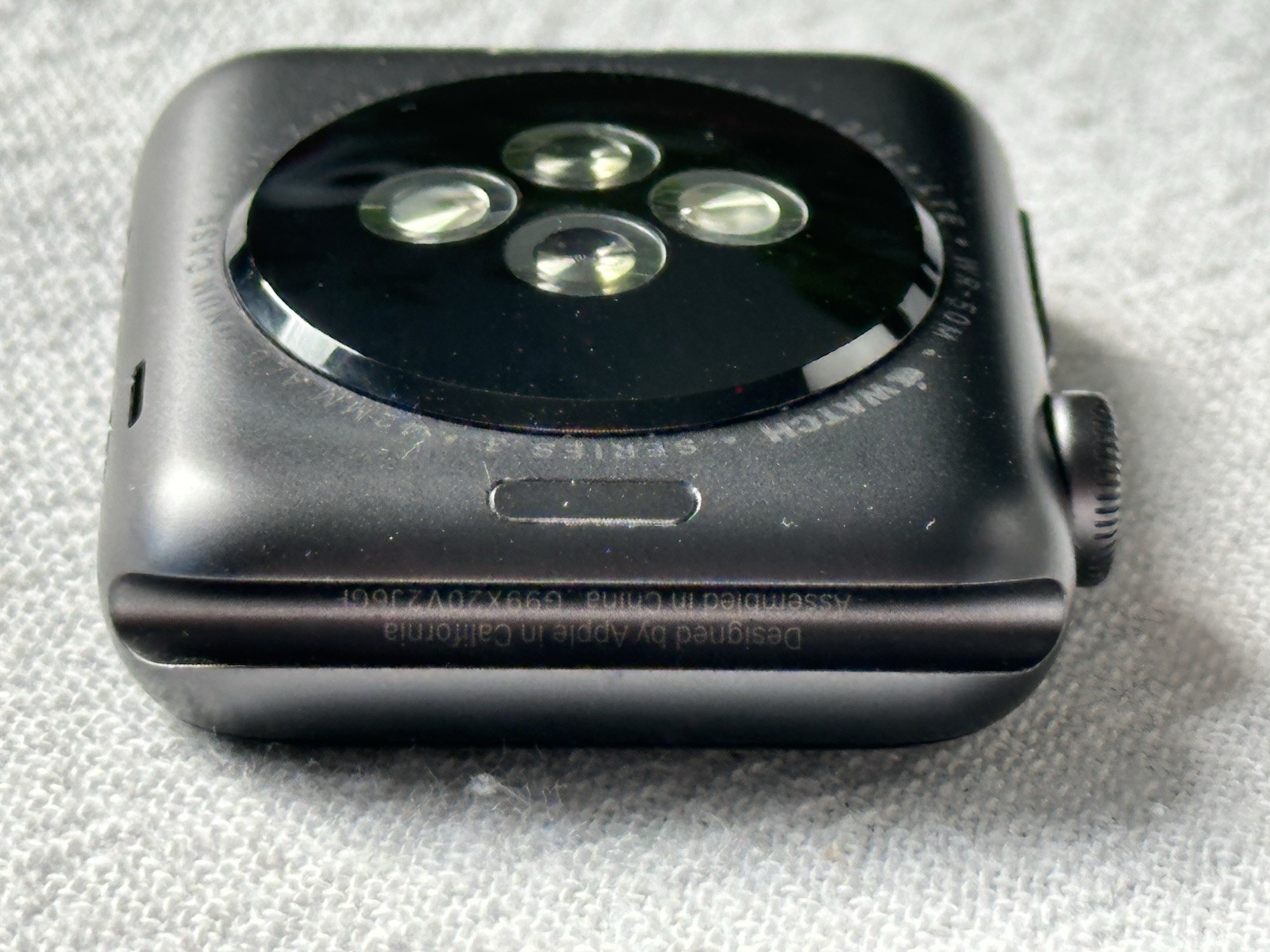 Apple Watch Series 3 – A1861 (GPS and LTE!) 42mm Space Gray – Verified Working!