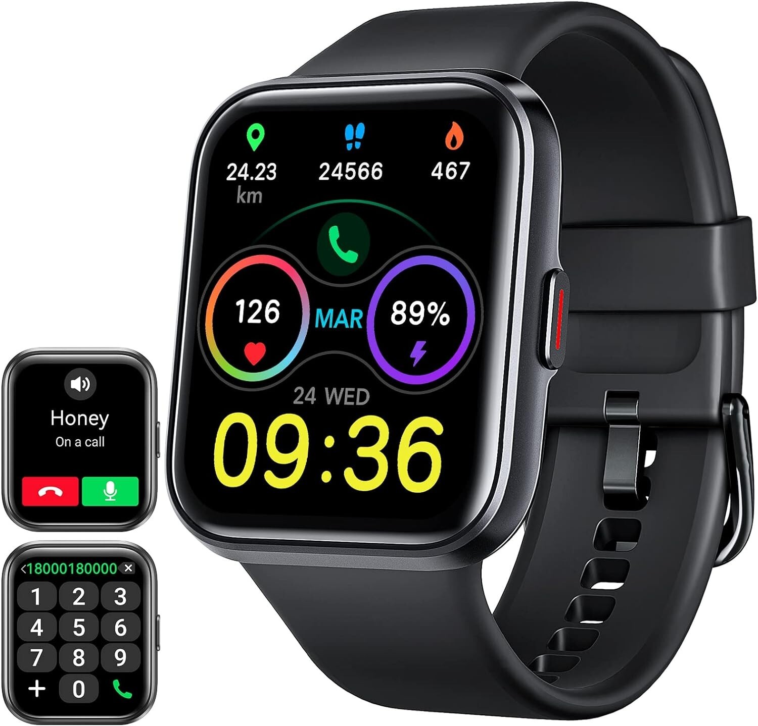 Smart Watch for Men Women Answer/Make Call Alexa Built-in Fitness for Motorola