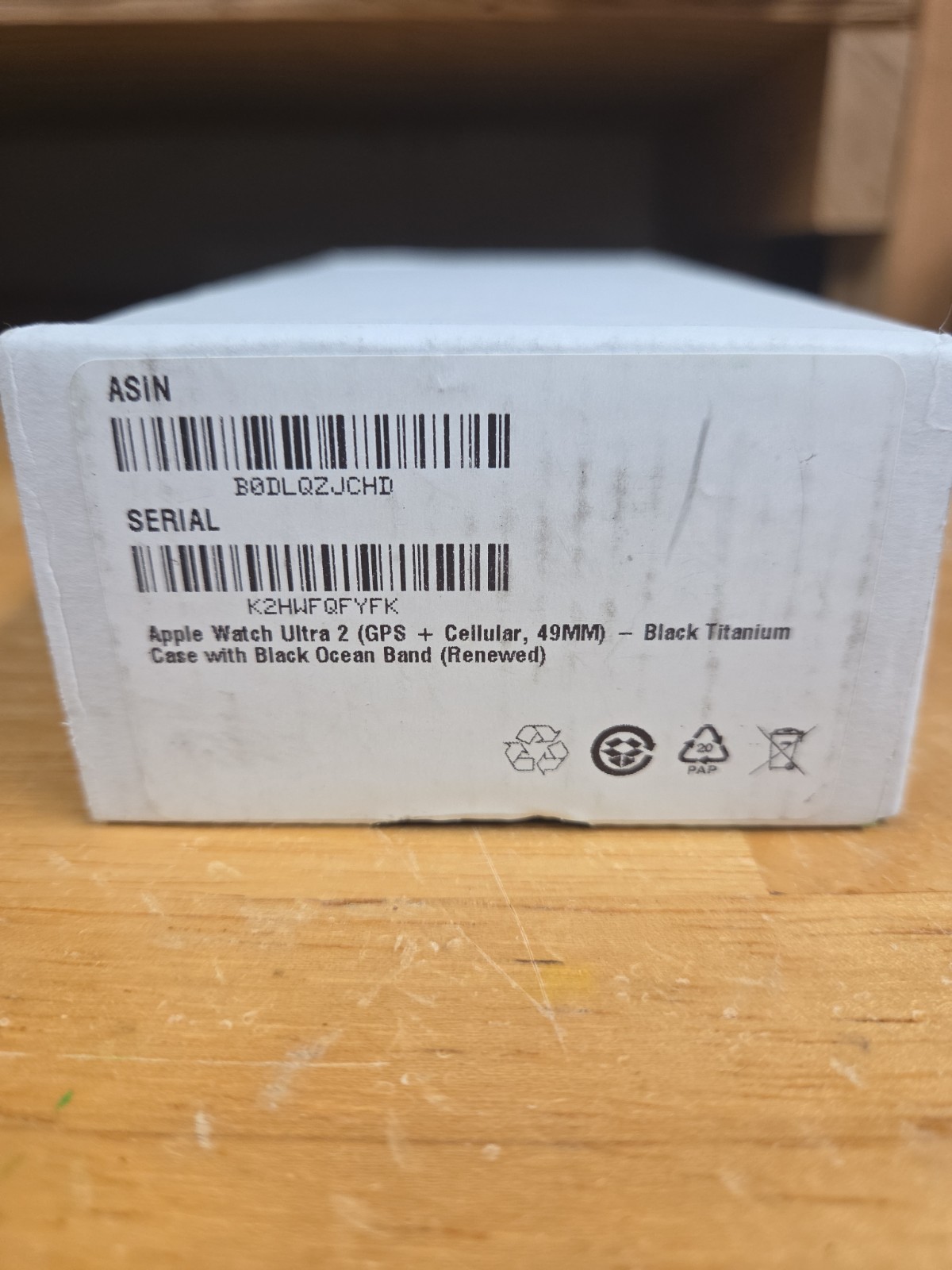 Apple Watch Ultra 2 Black Titanium (GPS + Cellular, 49MM)