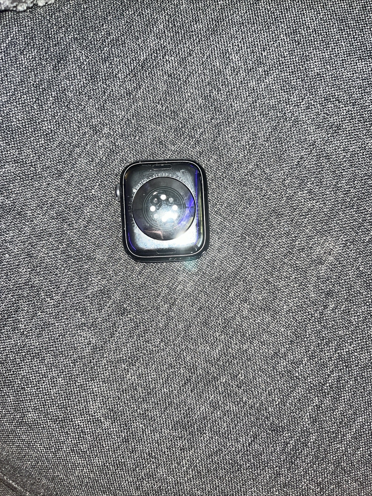 Apple Watch Series 6 44mm Space Gray Aluminum Case with Black Sport Band -…