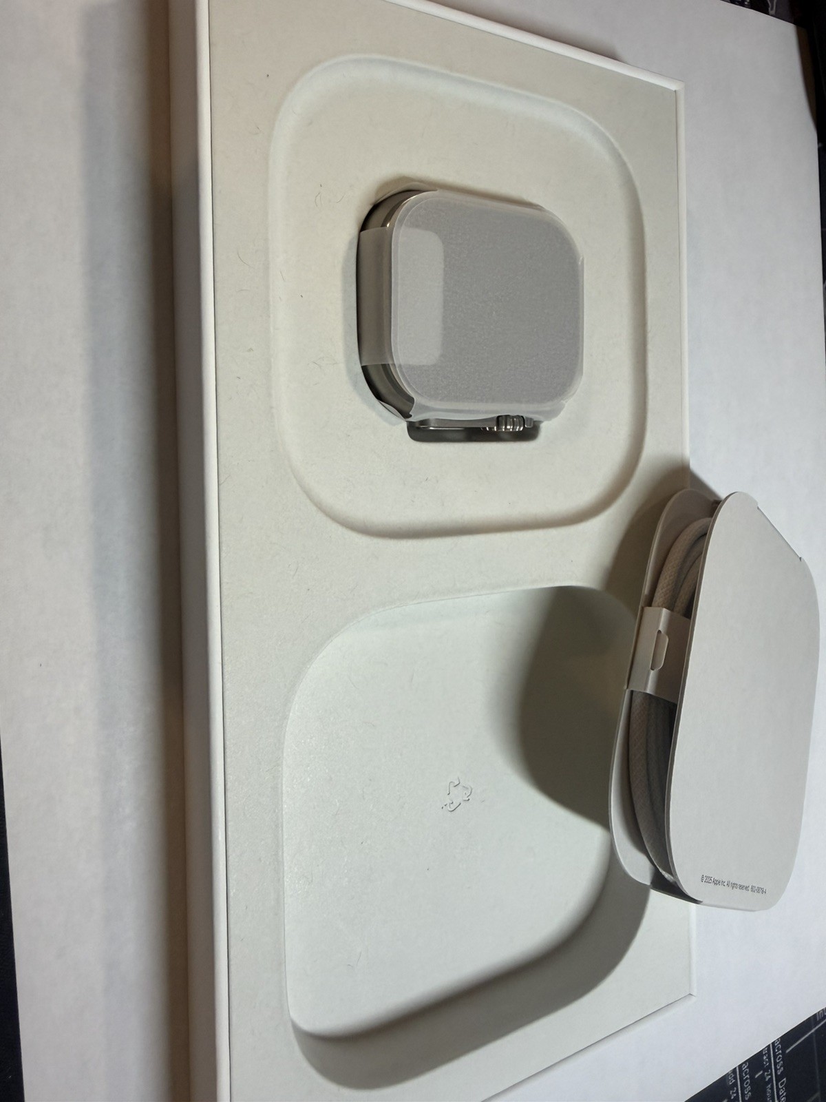 Unlocked Apple Watch Ultra 3 49MM Natural Titanium MEWH4LW/A Excellent Condition