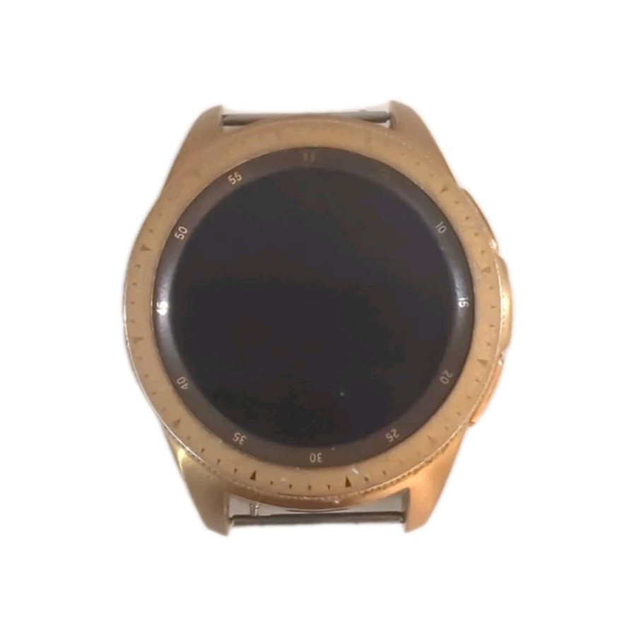 Samsung Galaxy Watch SM-R815u Rose Gold Finish-Working-Charging Base-No Band