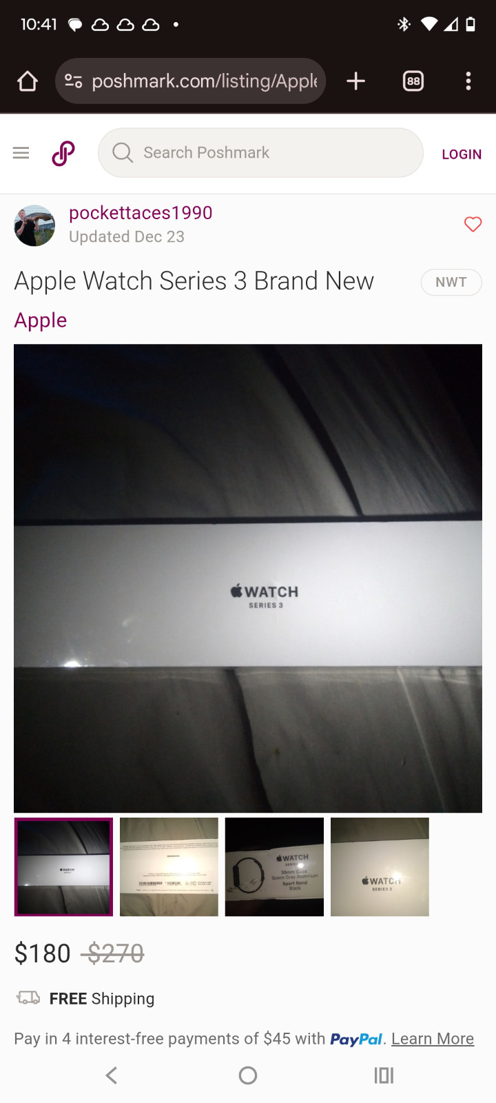 Apple Watch SE Cell 44mm Space Gray Aluminum – Midnight Sport Band (MKRR3LL/A)