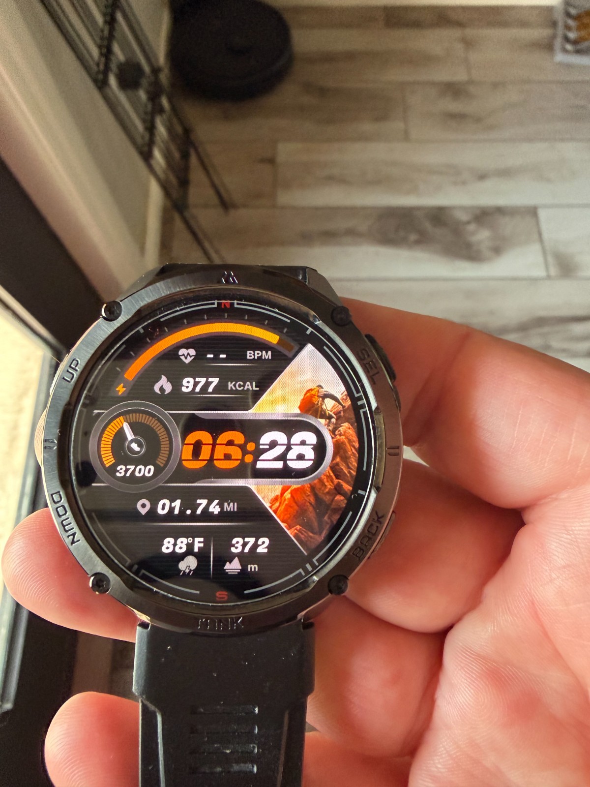 Kospet Tank T3 Ultra 2 military grade smartwatch.