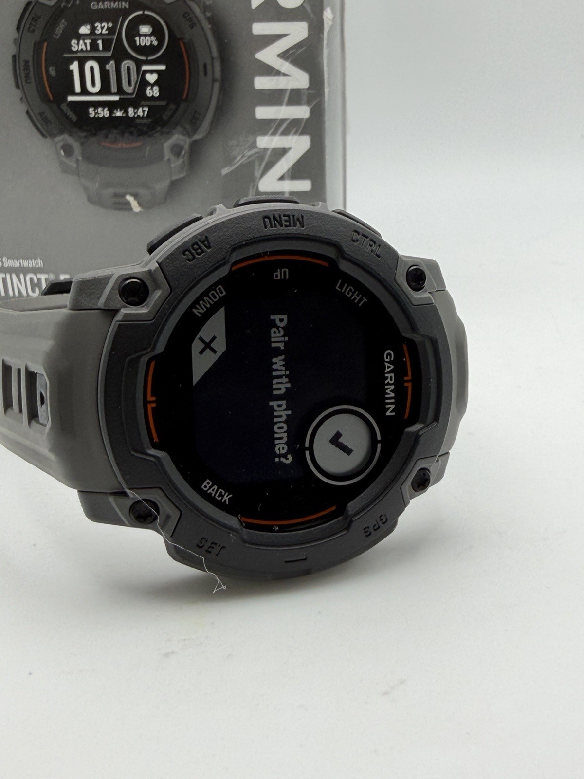 Garmin Instinct E 45mm GPS Smartwatch, Rugged Fiber-Reinforced Polymer Case,
