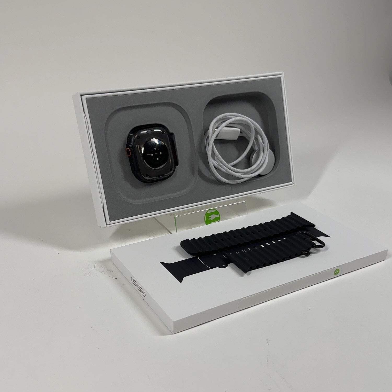 Unlocked Apple Watch Ultra 3 49MM Black Titanium Black/Charcoal Trail Loop