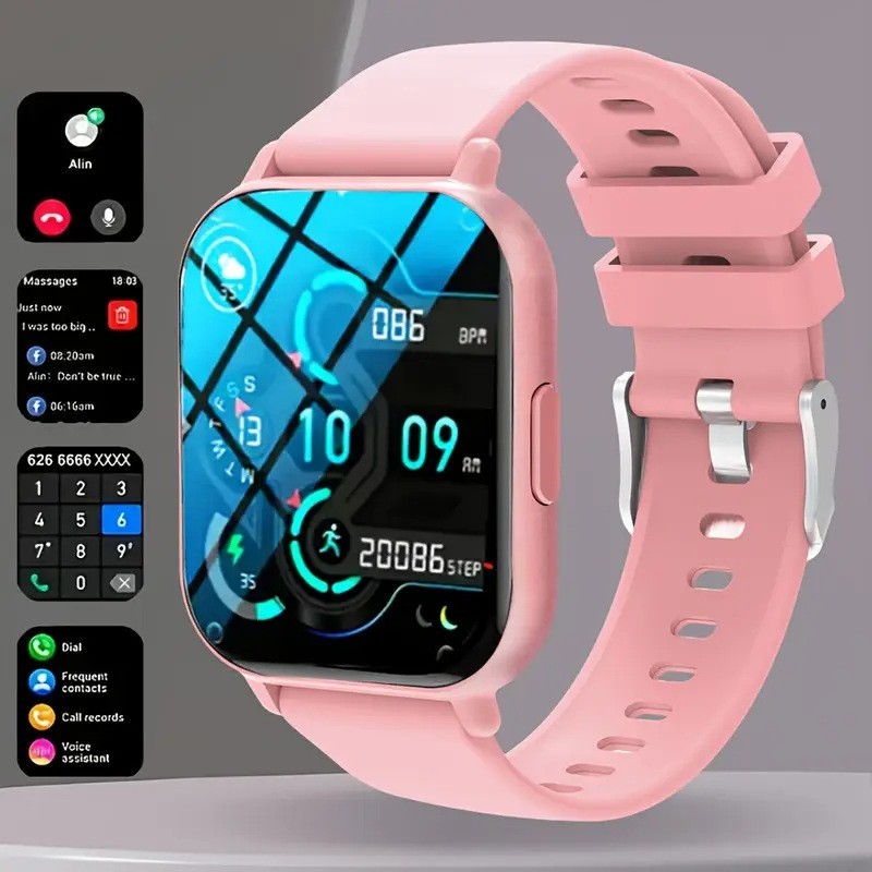 Smart Bluetooth Sports Watch Fitness Tracker Heart Rate IP67 Waterproof Unisex