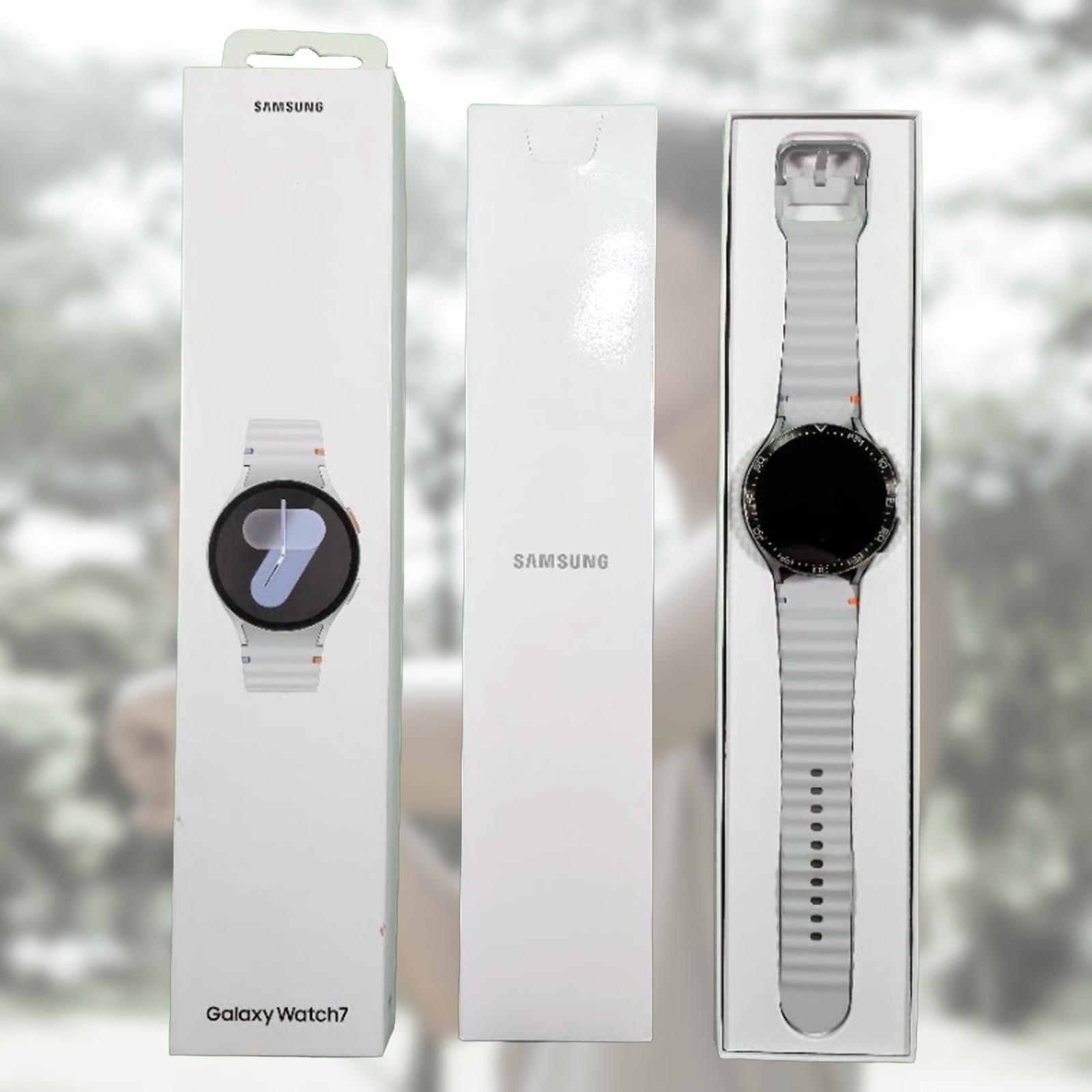 Samsung Galaxy Watch7 44mm SM-L310 GPS Silver — Sapphire Crystal, Factory Reset