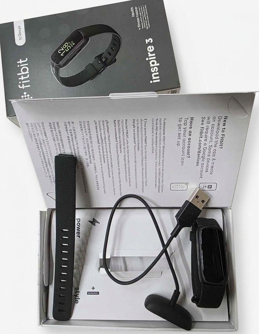 Fitbit Inspire 3 Health &-Fitness-Tracker with Stress Management