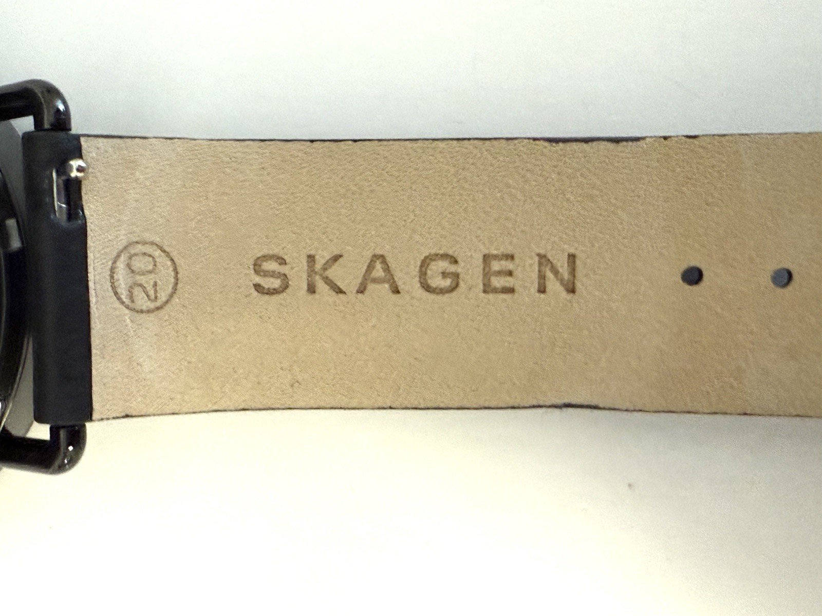 Fossil Skagen Falster 1 Black Leather Smartwatch SKT5001 DW5S1