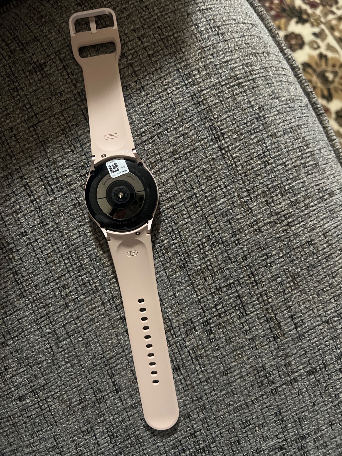 Samsung Galaxy Watch4 SM-R865 40mm Aluminum Case with Sport Band – Pink Gold…