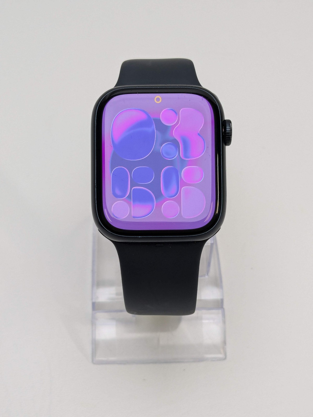GPS Only Apple Watch Series 8 45MM Midnight Aluminum Black Sport Band MNVL3LL/A
