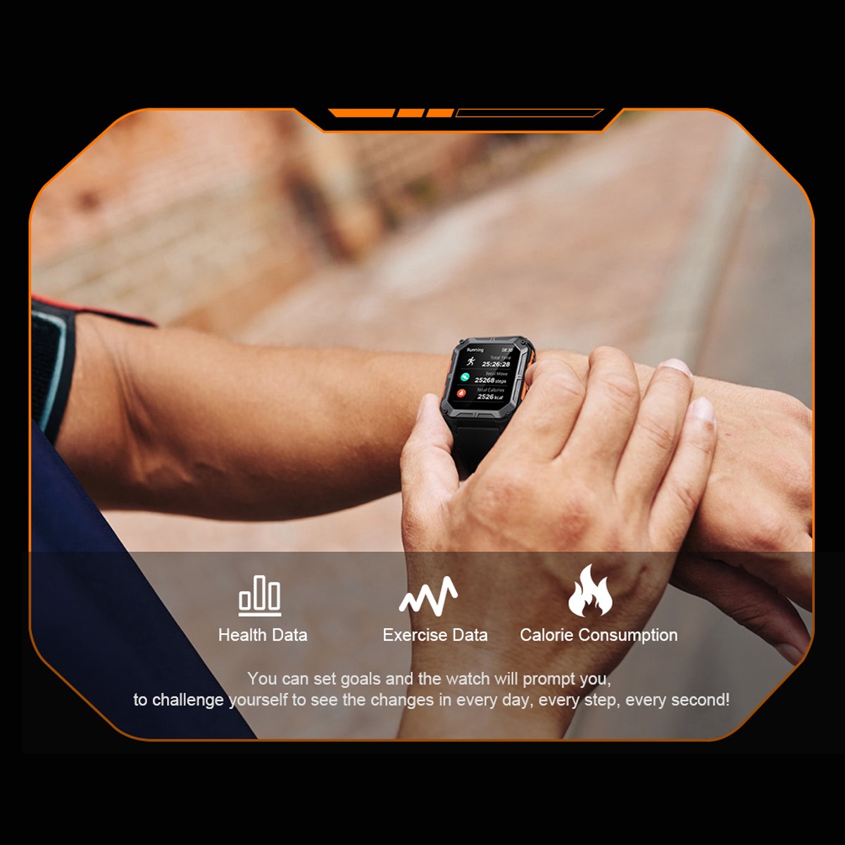 ECG Smart Watch Men Women Fitness Tracker Sleep Heart Rate Watch for Android iOS