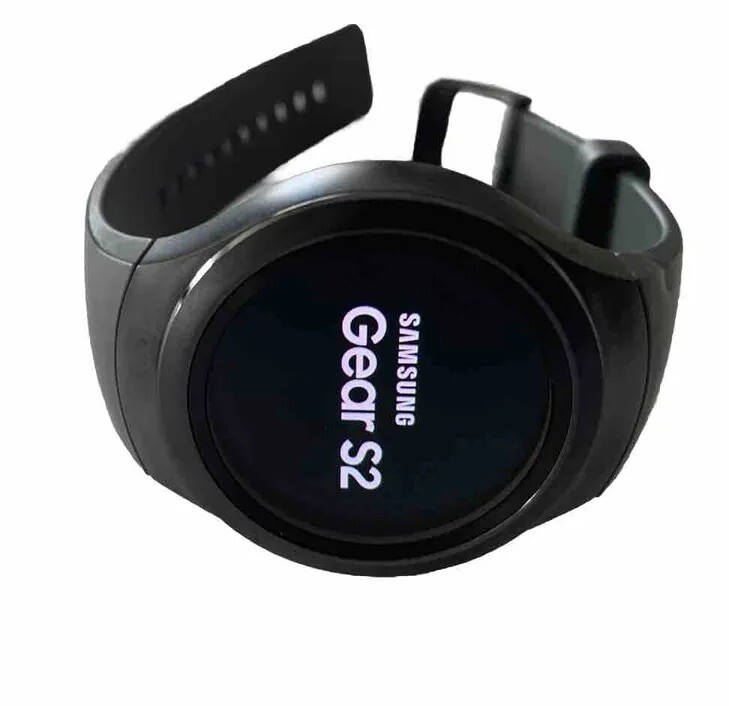 Samsung Galaxy Gear S2 SM-R720 Smart Watch Dark Grey – FREE USA SHIPPING!