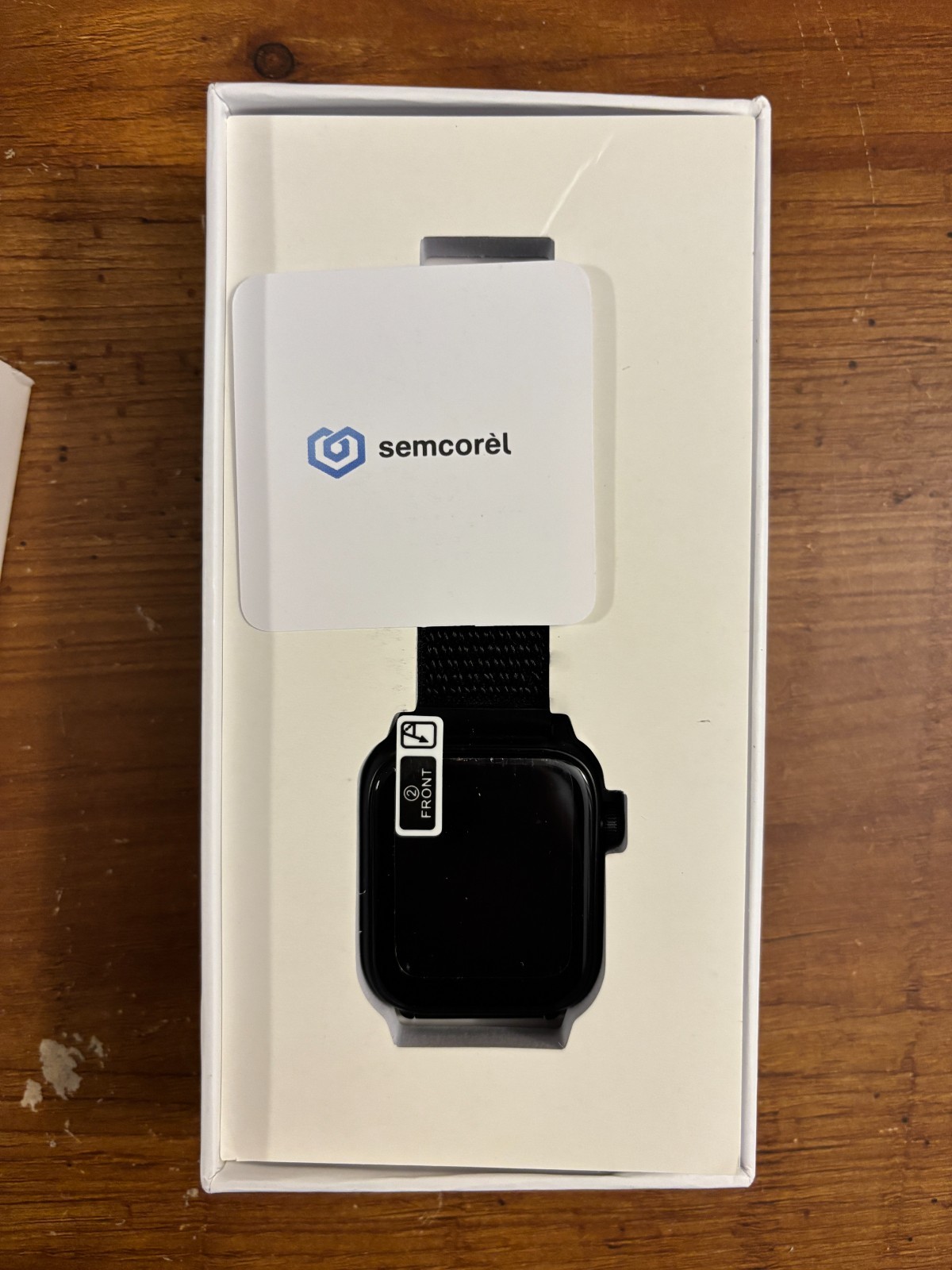 SEMCOREL CoCo Smart Watch BT-1 Reads Heart Rate O2 Body Temp (New Never Used)