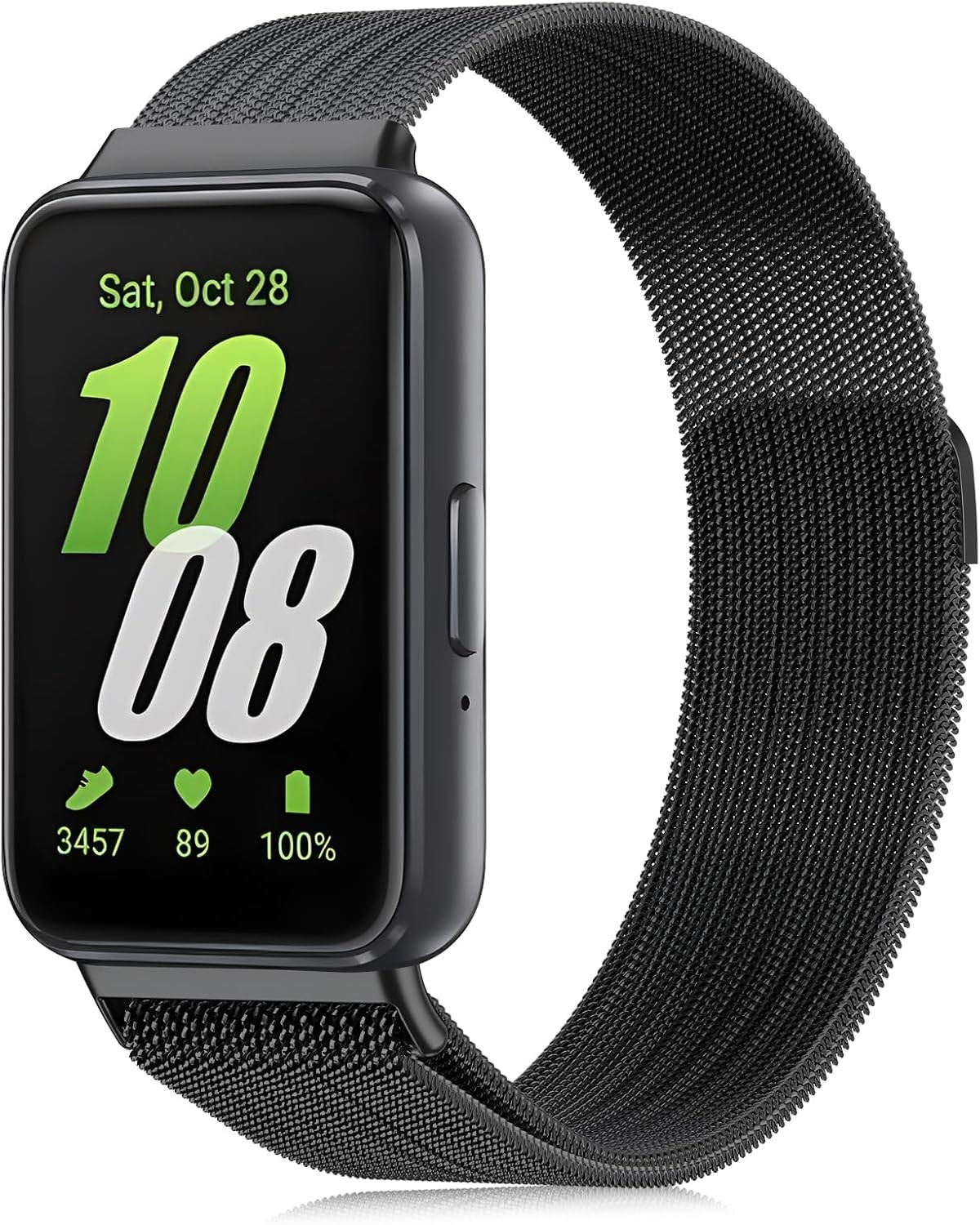 Stainless Steel Strap Compatible with Samsung Galaxy Fit 3
