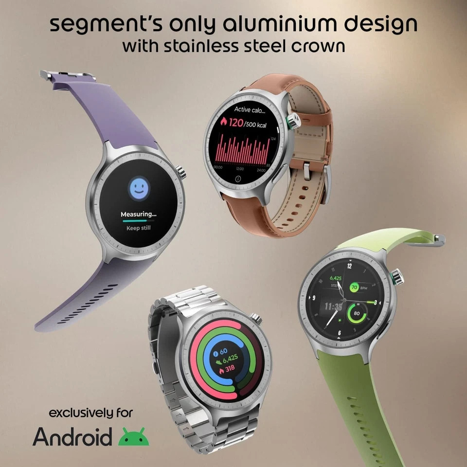 MOTOROLA Moto Watch 1.4″ OLED, AOD, GPS Android only Smartwatch