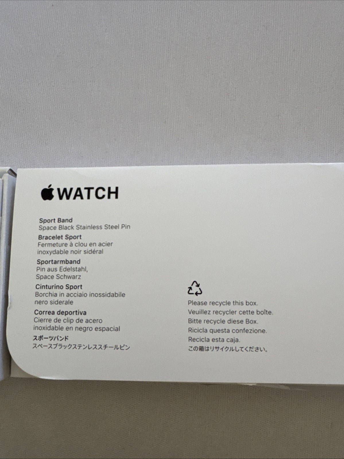 Apple Watch SE, 2nd Gen, GPS, 40mm, Midnight Aluminum Case w/Sport Band. S/M
