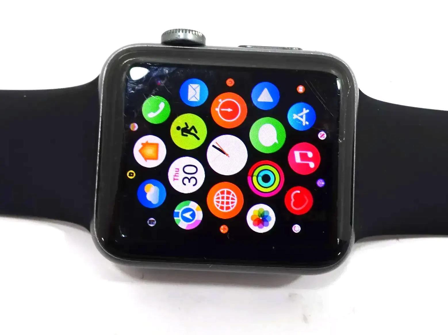 APPLE Watch Series 3 GPS LTE – 42MM Aluminum Case A1861 – Black