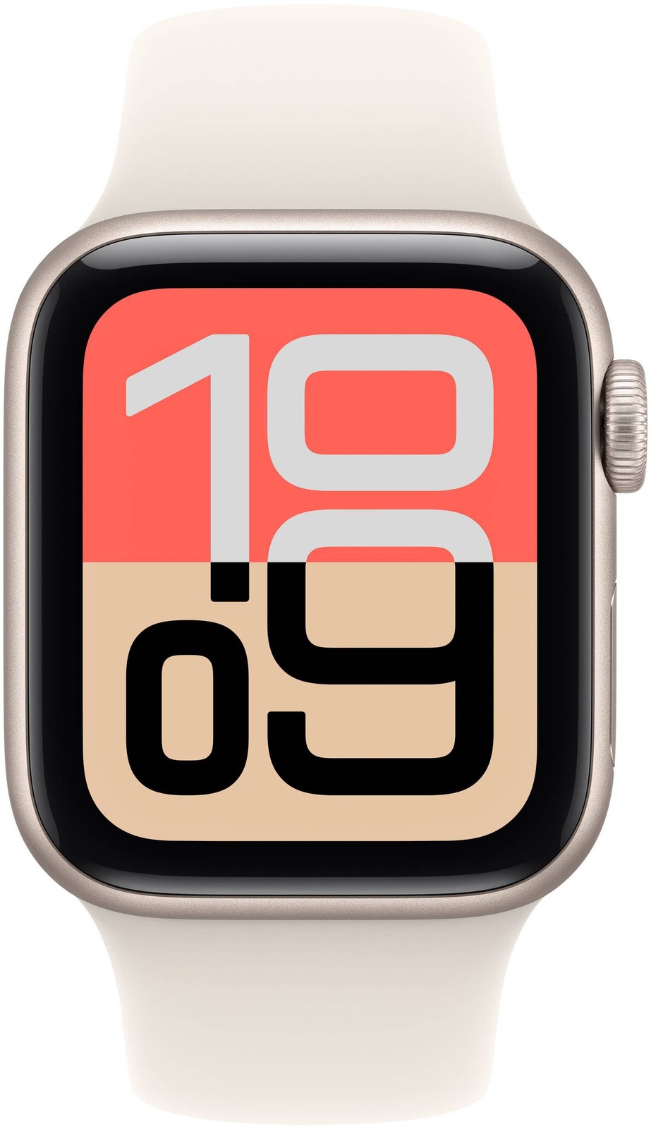 Apple Watch SE 3 40mm Starlight Aluminum – Starlight Sport Band MEH34LW/A