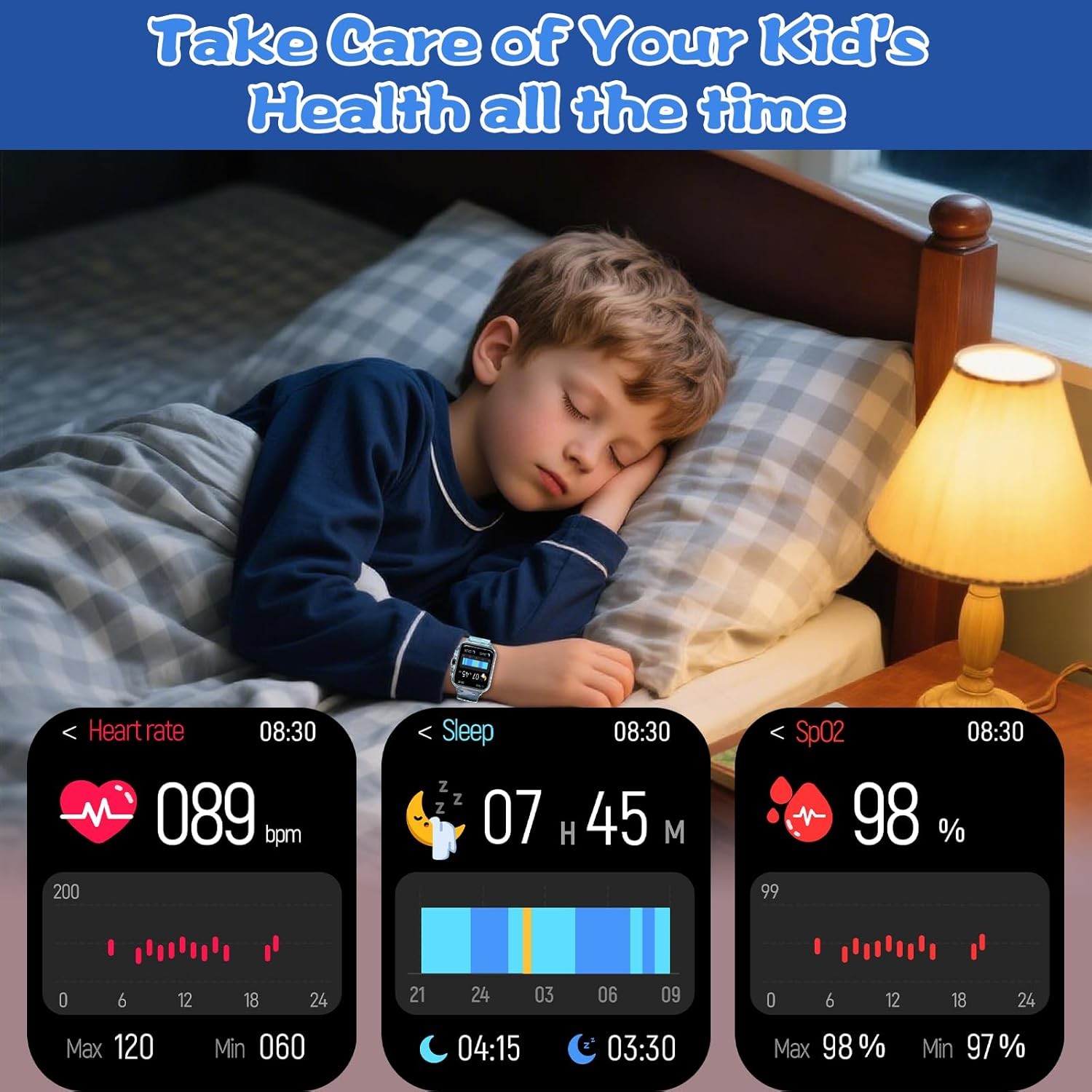 Smart Watch for Kids Boys Age 5-12 Ai Functions Games HD Touch Screen Watches w