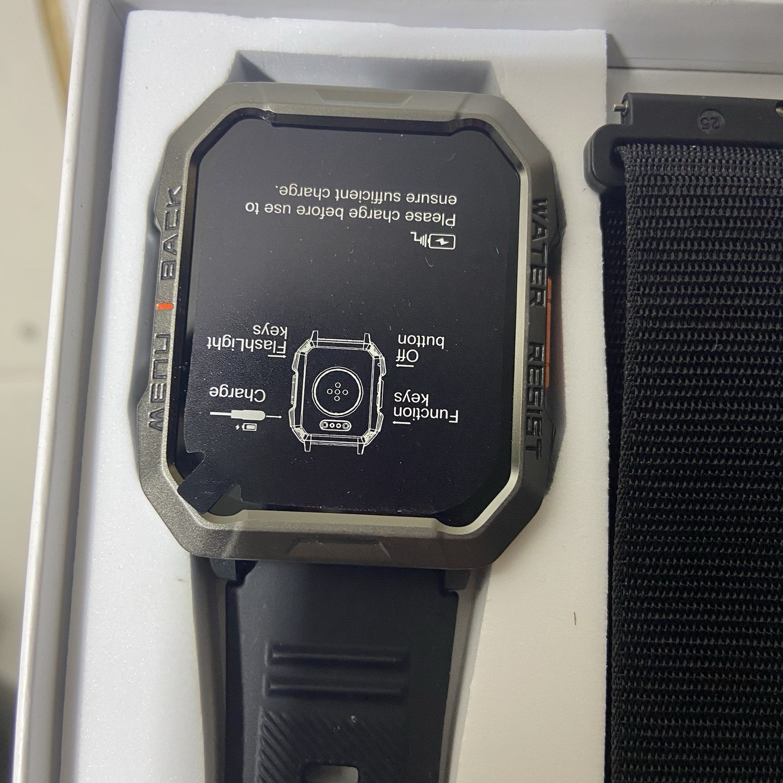 Blackview W60 Military Fitness Smart Watch with Flashlight/Compass