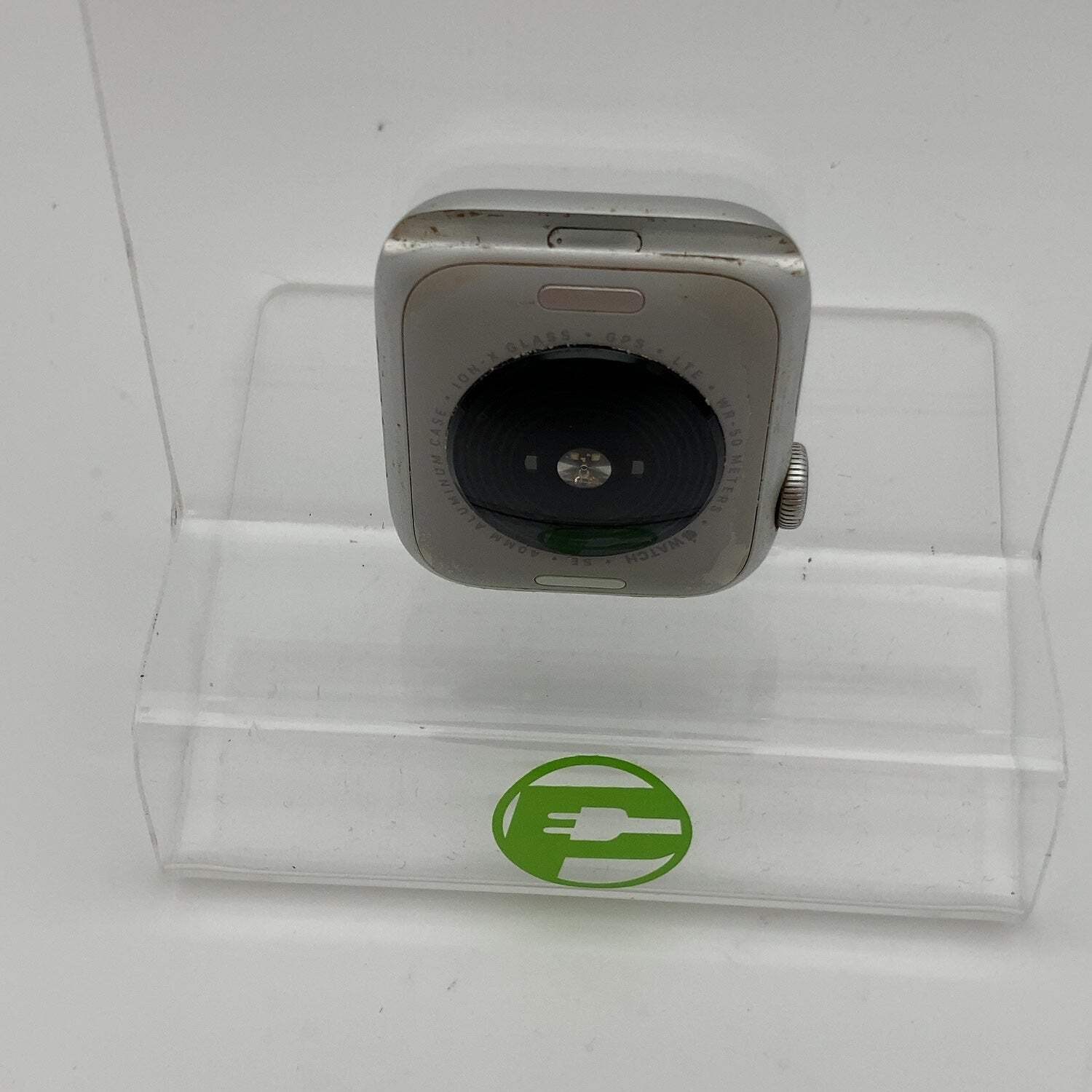 GPS Only Apple Watch SE 2nd Gen 40MM Silver Aluminum MNTP3LL/A Face Only