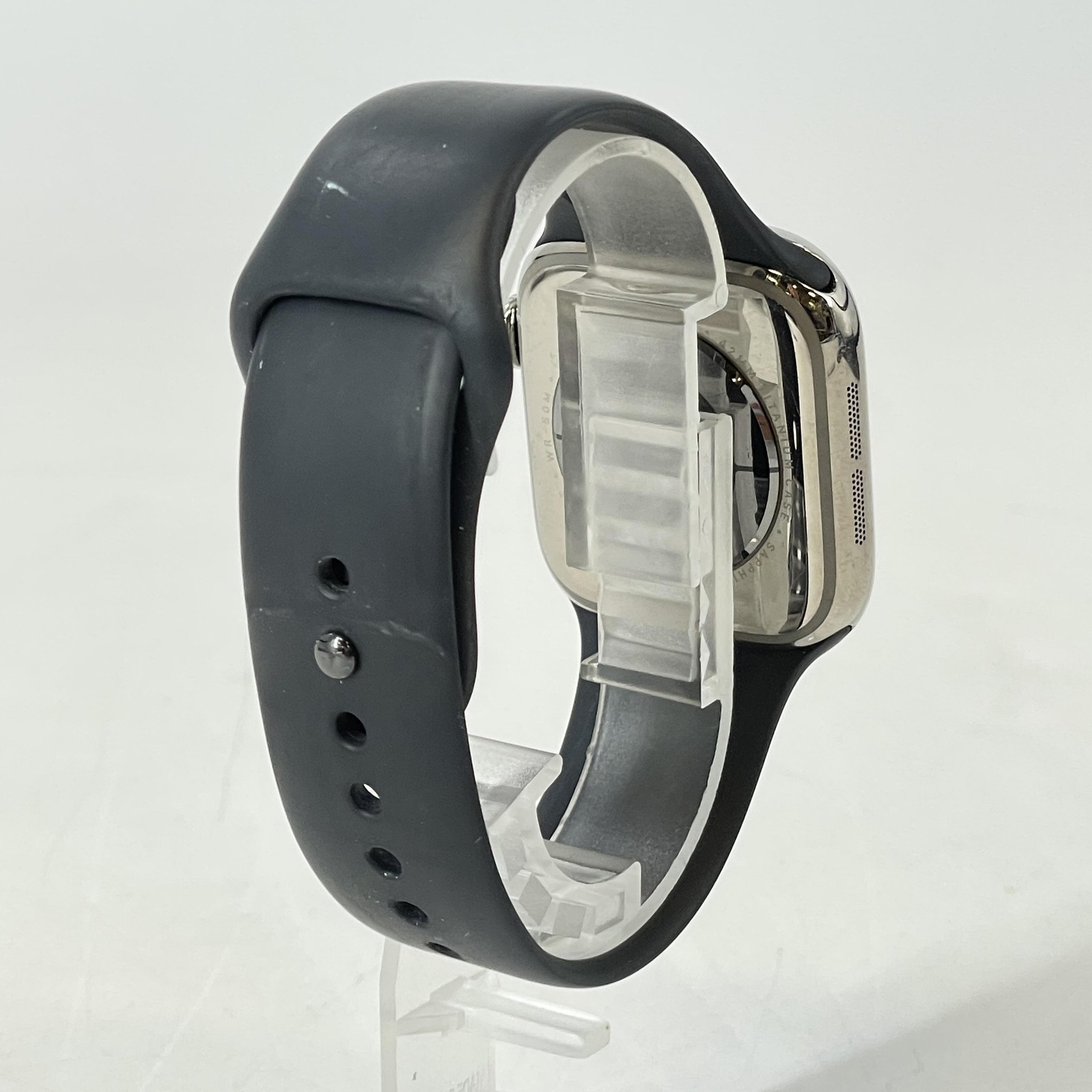 Apple Watch (Series 10) 42mm Natural Titanium (LTE) w/ Sport Band – Very Good