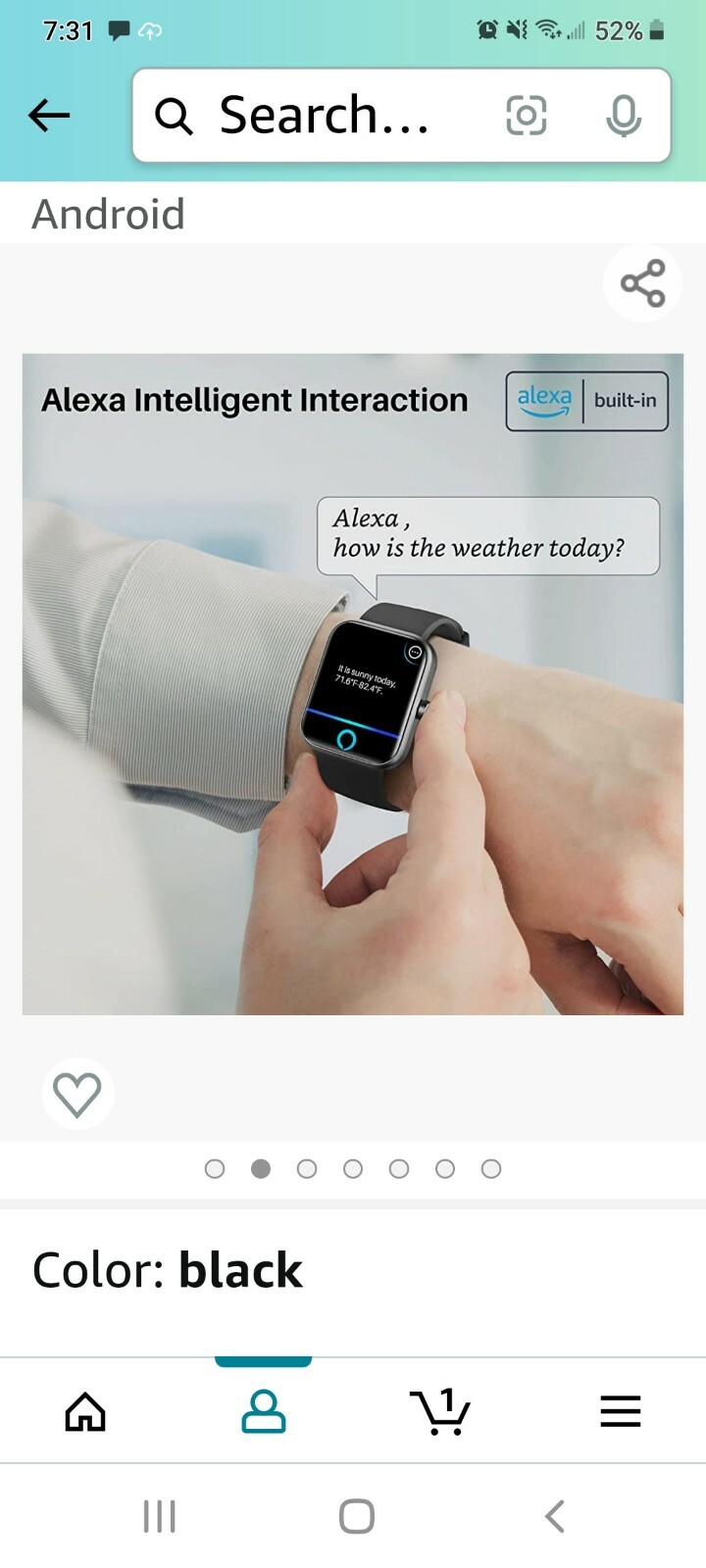 TOZO S2 Smart Watch