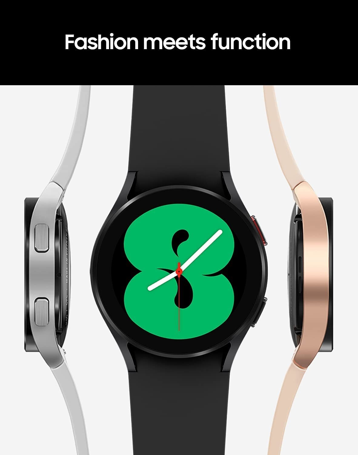 SAMSUNG Galaxy Watch 4 40mm SM-R860 Smartwatch GPS Bluetooth WiFi – Black