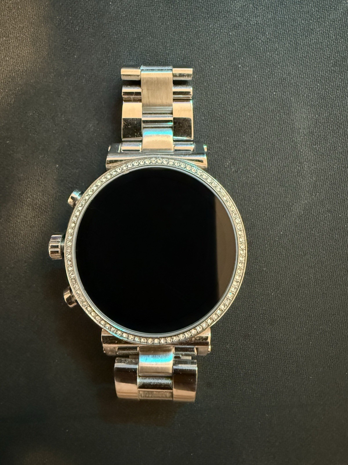 Michael Kors Access Gen 5E Smartwatch Silver Crystal Untested