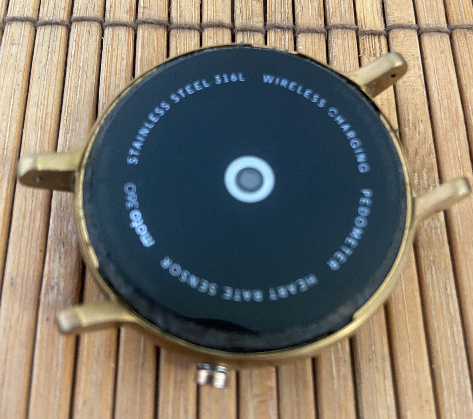 Motorola Moto 360 2nd Gen 42mm Rose Gold Smartwatch Touchscreen Fault