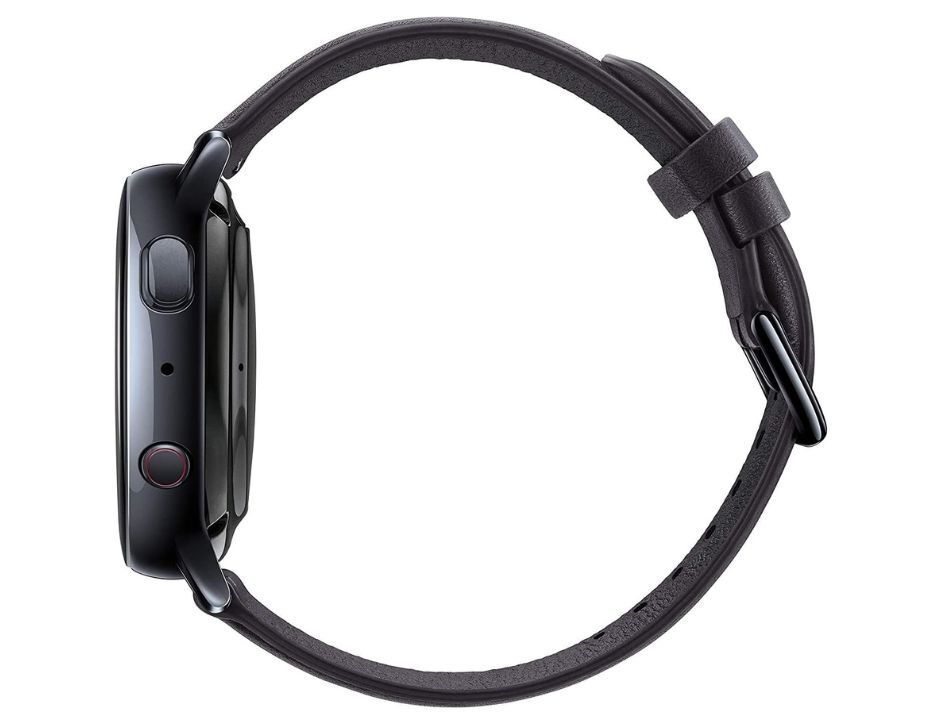 SAMSUNG Galaxy Watch Active2 LTE Smartwatch (Stainless Steel, 40mm, Black)