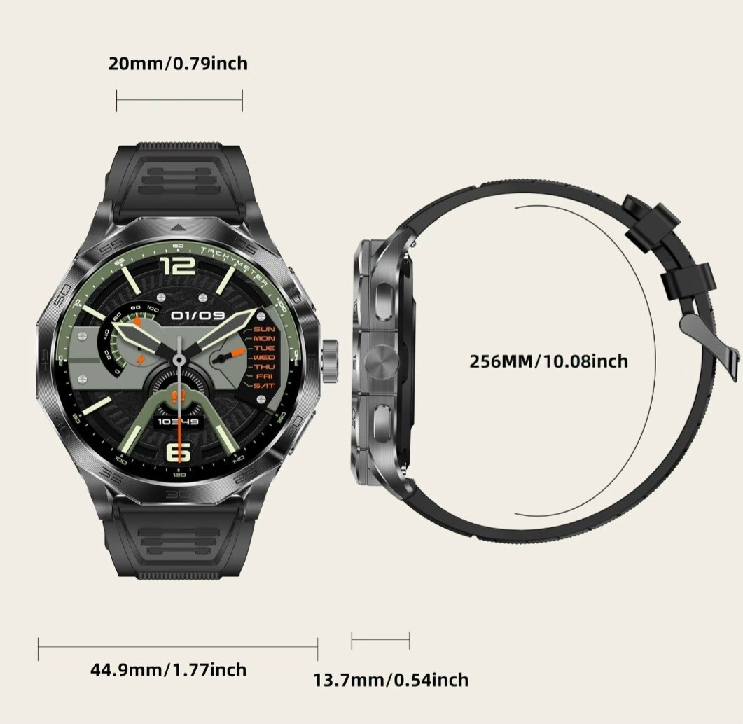 Multifunctional Smart Watch For Men /military smart watch, Touch Screen Digital.