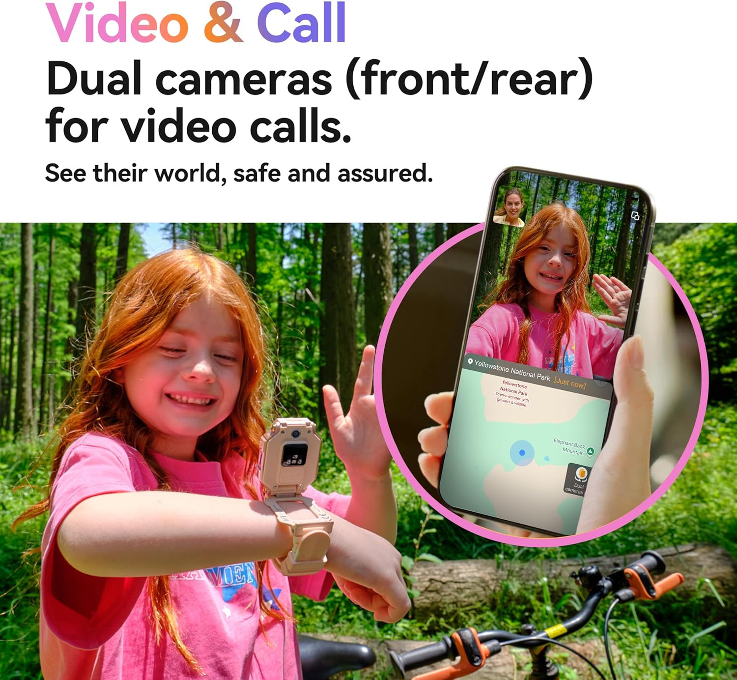 X10 Kids Smartwatch, Verizon Exclusive,Kids GPS Watch with Real-Time Locating &