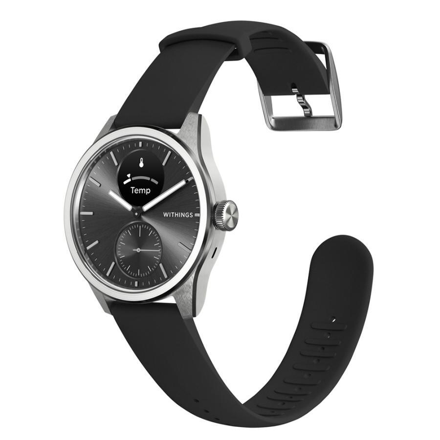 Withings Smartwatch ScanWatch Vitals 42mm Black Hybrid Smartwatch [NEW]