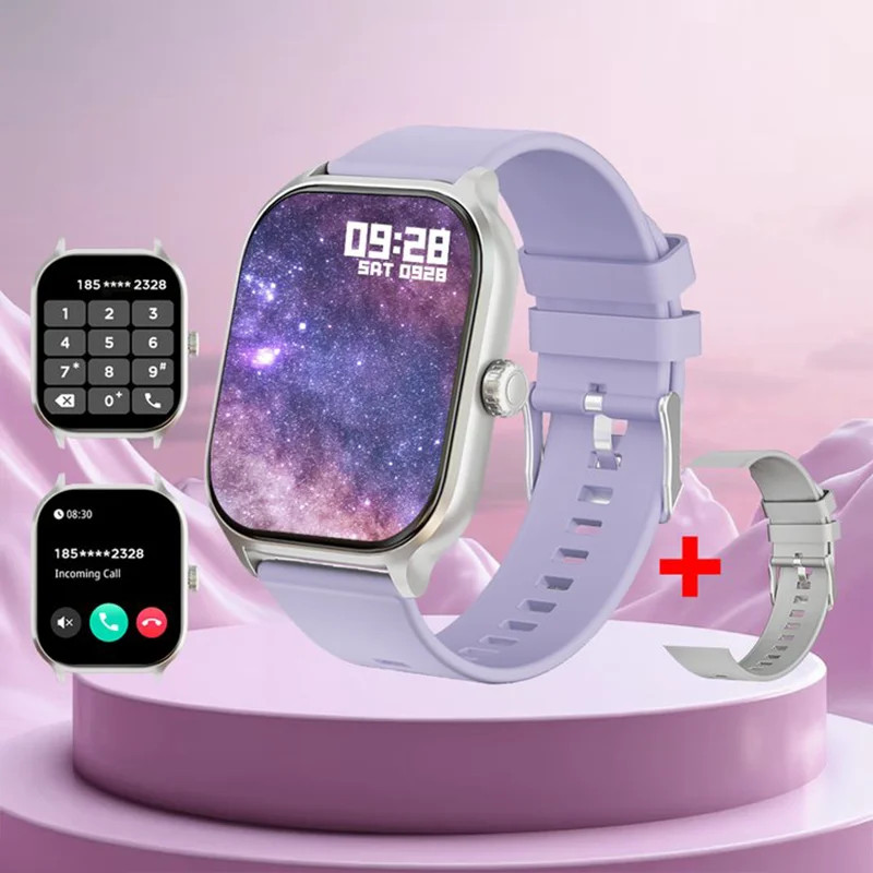 Smart Watch Fitness Tracker 2.01″ | Bluetooth Call, IP68, 123 Sports Modes