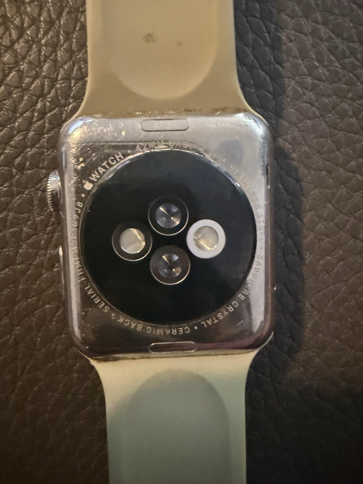 Apple Watch 42mm Stainless Steel Case (MJ3Y2LL/A) w/ 8 Bands & Charging Stand