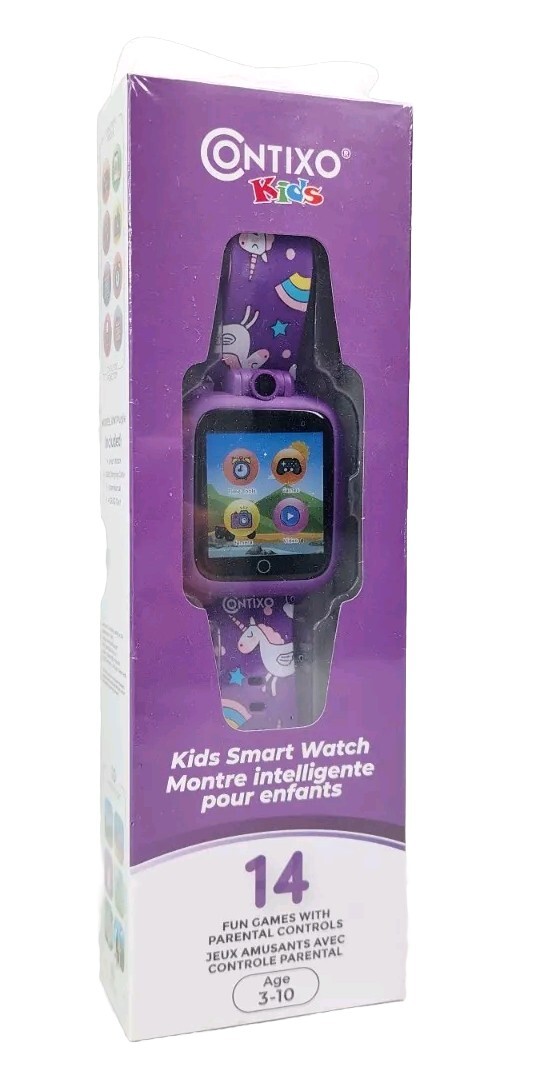 Contixo KW1 Kids 1.54″ Smart Watch 14 Educational Games, HD Touch Screen &Camera