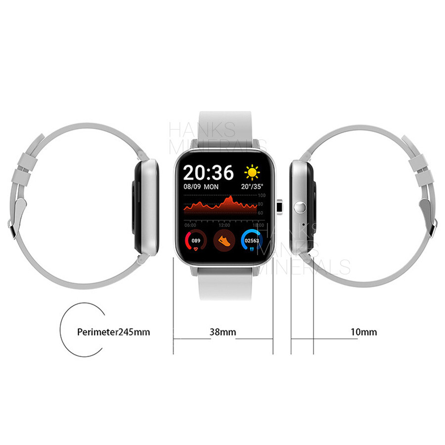 Smart Watch Touch Bluetooth Heart Rate Fitness Sport Waterproof For Android iOS